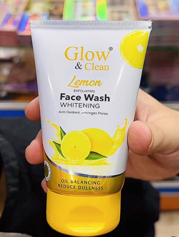 Glow and clean lemon face wash