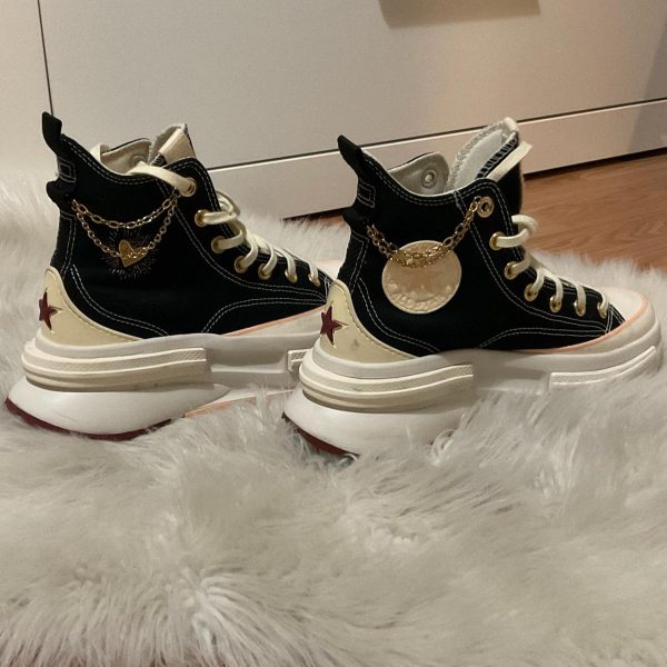 Converse Women's Black Trainers Size US 6.5