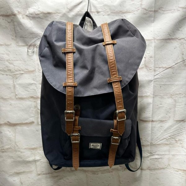 Herschel Little America Laptop Backpack, Black/Tan