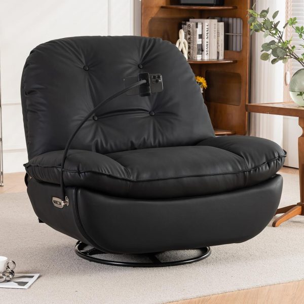 USB Mobile Phone Holder Multifunctional Electric Leather Recliner Lazy Rotating Living Room Sofa Chair Wholesale