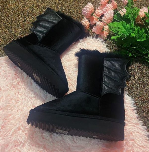 Dolls Kill Women's Black Boots Size US 5